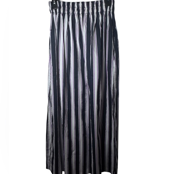 Mikoh Purple and White Striped Skirt - Picture 4 of 7